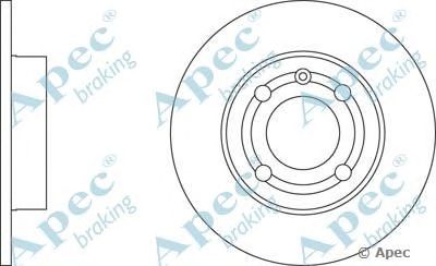 APEC BRAKING dsk2165 -  Тормозной диск